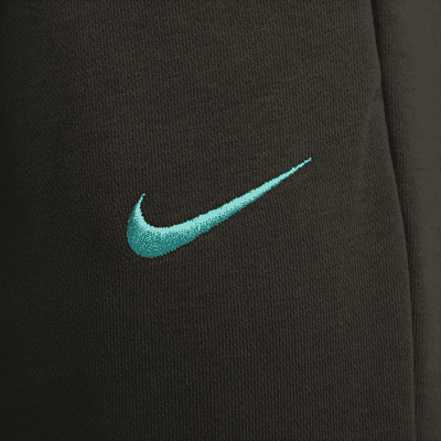 Pants con dobladillo abierto de tejido Fleece de cintura alta para mujer Nike Sportswear Everyday Modern