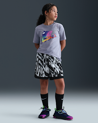 Детские шорты Nike Court Big Kids' Dri-FIT 5" Basketball Shorts для баскетбола