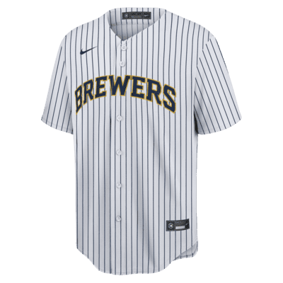 Jersey de béisbol Replica para hombre MLB Milwaukee Brewers (Christian Yelich)