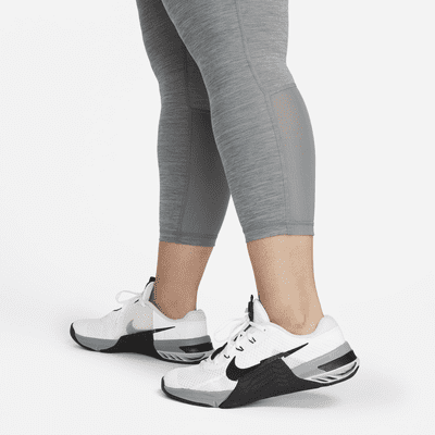 Nike Pro Women's Mid-Rise Crop Leggings (Plus Size)