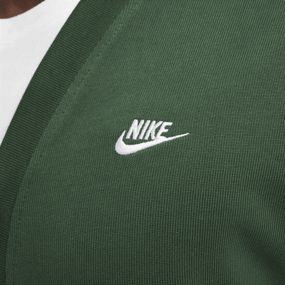 Cardigan Fairway in maglia Nike Club – Uomo