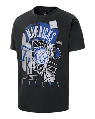 Мужская футболка Dallas Mavericks Courtside Nike NBA Vintage
