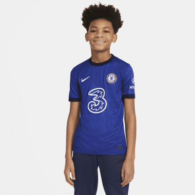 Jersey de fútbol del Chelsea FC local 2020/21 Stadium para niños talla grande. Nike.com