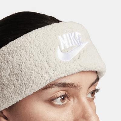 Banda para el cabello de tejido Fleece para mujer Nike