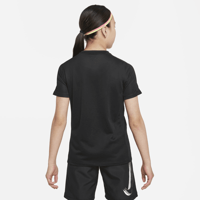 เสื้อแขนสั้น Dri-FIT เด็กโต Nike Trophy23