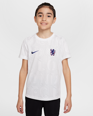 Детские  Chelsea FC Academy Pro Big Kids' Nike Dri-FIT Soccer Pre-Match Top
