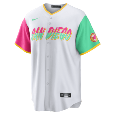 Youth Blake Snell San Diego Padres Replica White /Brown Home Jersey