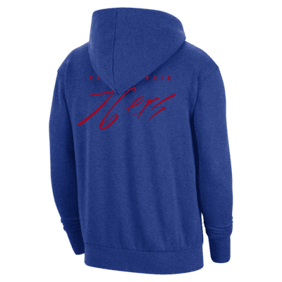 Philadelphia 76ers Club Men's Nike NBA Pullover Hoodie. Nike LU