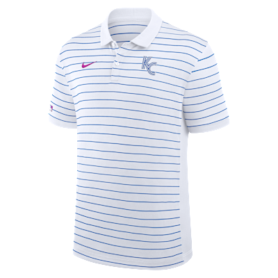 Kansas City Royals City Connect Striped Victory Men's Nike Dri-FIT MLB Polo from Nike - $80