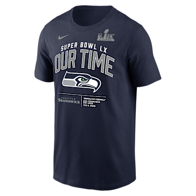 Seattle Seahawks Super Bowl LX Bound Clear Sign Men's Nike NFL T-Shirt