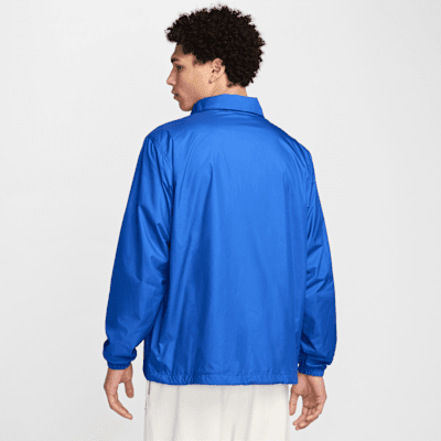 Chamarra de coach para hombre Nike Club