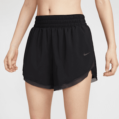 Nike One 女款 Dri-FIT 寬鬆 3" 附隱藏式內裡褲短褲