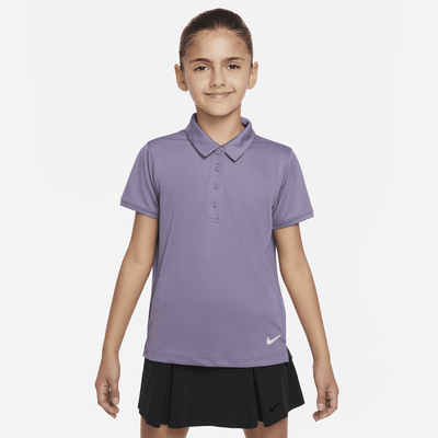 Polo de golf para niña talla grande Nike Dri-FIT Victory