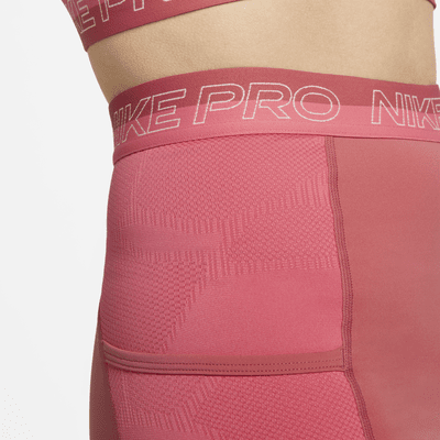 Nike Pro Women's High-Waisted 3" Training Shorts with Pockets