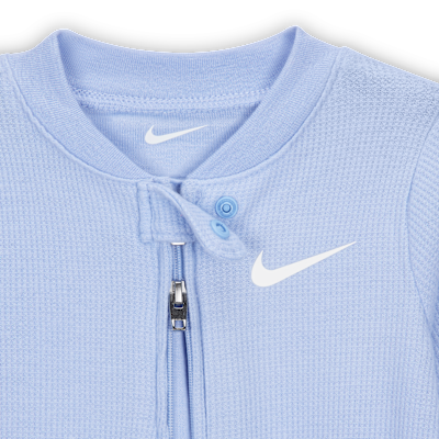 Nike Baby Viscose Waffle Knit Footed Coverall