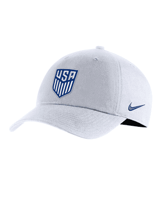 Men's Nike Black USMNT Heritage86 Performance Adjustable Hat