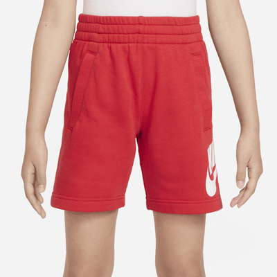 Shorts de French Terry para niños talla grande Nike Sportswear Club Fleece