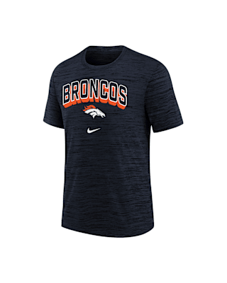 Детская футболка Denver Broncos Sideline Velocity Big Kids’ Nike Dri-FIT NFL