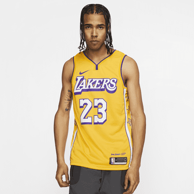 Youth Los Angeles Lakers LeBron James Nike White 2020/21 Swingman Jersey - City  Edition