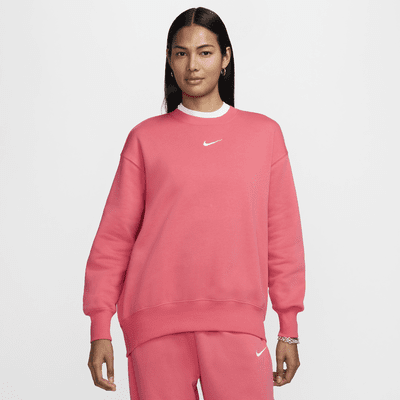 Nike Sportswear Phoenix Fleece Oversized sweatshirt met ronde hals voor dames