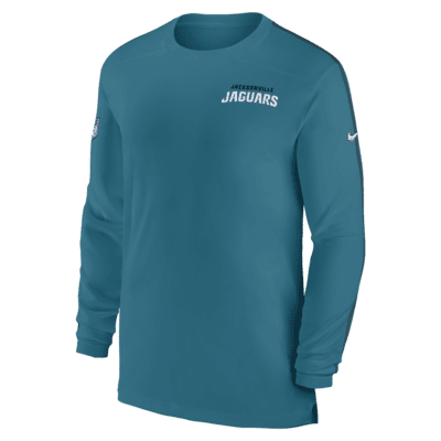 Jacksonville Jaguars Sideline Coach Men's Nike Dri-FIT NFL Long-Sleeve Top