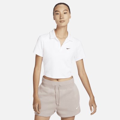 Nike Sportswear Essential Women's Short-Sleeve Polo Top. Nike JP