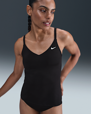 Женские  Nike Swim Effortless Essential V-Neck Tankini