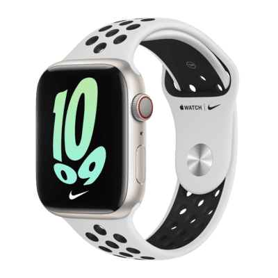 Apple Watch Series 7 (GPS + Cellular) With Nike Sport Band 45mm 