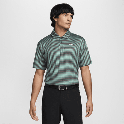 Polo de golf a rayas Dri-FIT para hombre Nike Tour