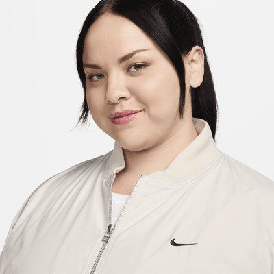 Nike Sportswear Essential Women's Oversized Bomber Jacket (Plus Size)