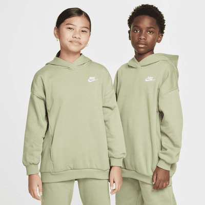 Nike Sportswear Club Fleece Big Kids' Oversized Pullover Hoodie