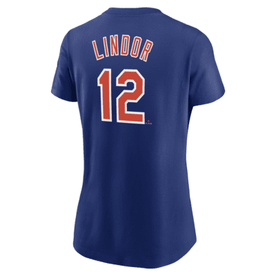 Francisco Lindor Mets Baseball Jersey for Youth, Women, or Men