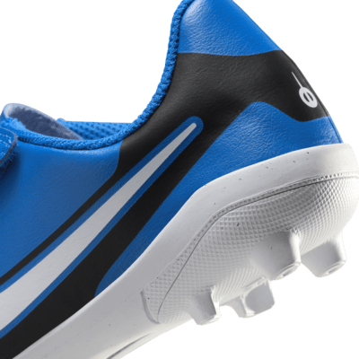 Calzado de fútbol de corte low para terrenos múltiples para niños de talla pequeña Nike Jr. Tiempo Legend 10 Club