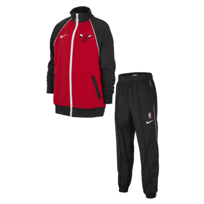 Chicago Bulls Courtside Older Kids' Nike NBA Full-Zip Tracksuit