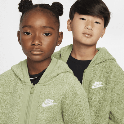 Nike Sportswear Club Fleece winterhoodie met rits voor kids