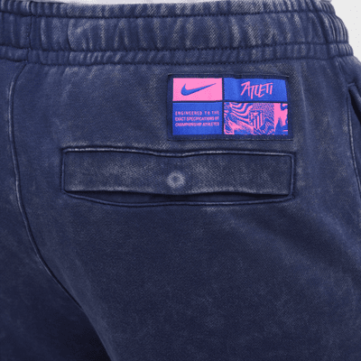 Pantaloni jogger in French Terry Nike Football Atlético de Madrid da uomo – Terza