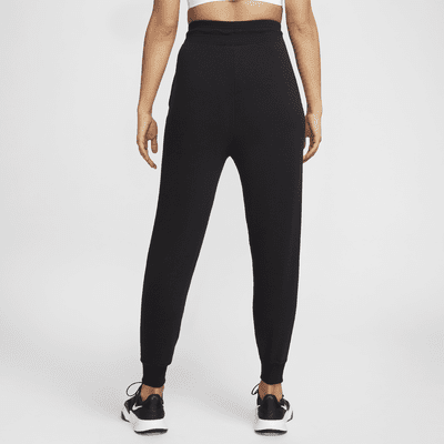 Joggers de French Terry de cintura alta de 7/8 para mujer Nike Dri-FIT One