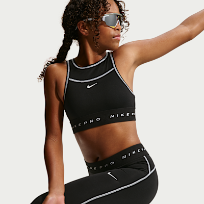 Nike Pro Swoosh Girls' Sports Bra Sport Pack