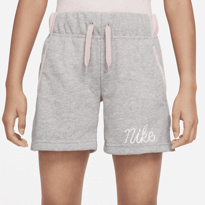 Nike Sportswear Club Big Kids' (Girls') French Terry Shorts