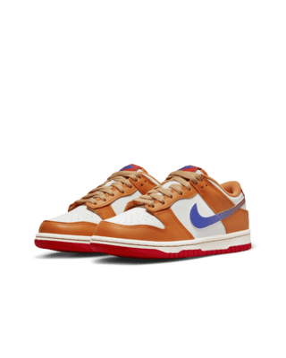 orange peach dunks