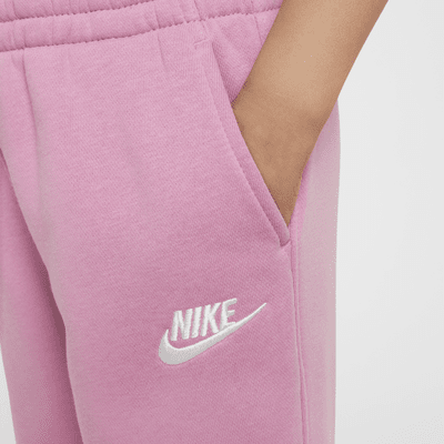 Joggers de tejido Fleece infantil Nike Sportswear Club