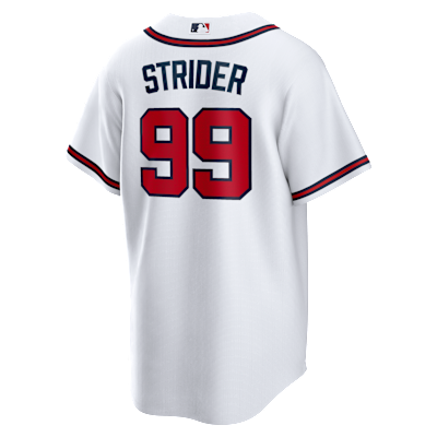 Spencer Strider Atlanta Braves Men's Nike MLB Replica Jersey