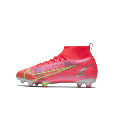 Nike公式 ナイキ ジュニア マーキュリアル スーパーフライ 8 プロ Fg キッズ ファームグラウンド サッカースパイク オンラインストア 通販サイト