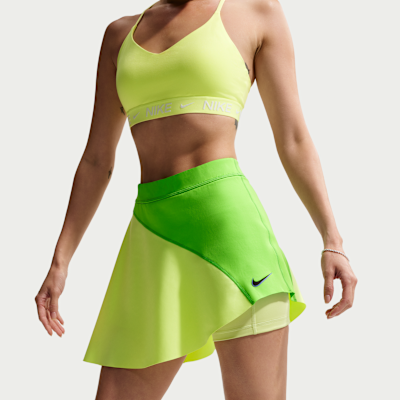 Tenniskjol NikeCourt Slam Dri-FIT med hög midja för kvinnor