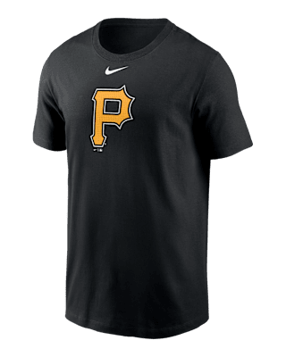 Мужская футболка Pittsburgh Pirates Fuse Large Logo Nike MLB