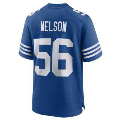 Men's Nike Carson Wentz Royal Indianapolis Colts Name & Number T-Shirt