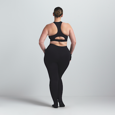 NikeSKIMS Matte Women's High-Waisted Footsie Grip Leggings