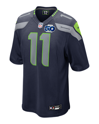 Мужские джерси Jaxon Smith-Njigba Seattle Seahawks 50th Anniversary Nike NFL Game Jersey