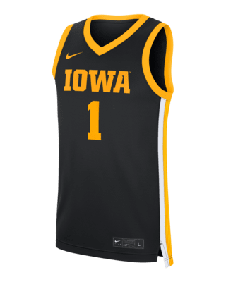 Мужские джерси Iowa Hawkeyes Replica Nike College Basketball Jersey для баскетбола