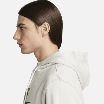 Sudadera con gorro sin cierre con estampado para hombre Nike Sportswear Club Fleece